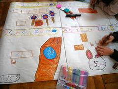 おもちゃまつり準備