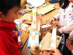 おもちゃまつり準備