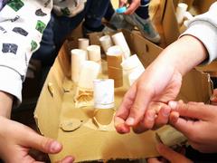 おもちゃまつり準備