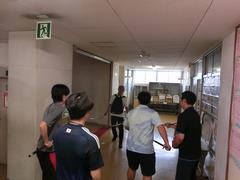 不審者対応避難訓練