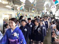 お別れ式