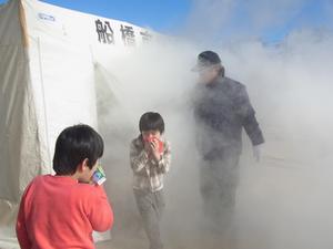 1・2年生煙中体験その2