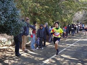 最終ランナーで見事なごぼう抜き!