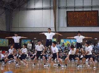 5年生の出し物「運動会」