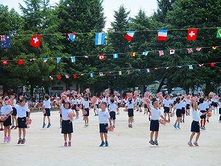 1,2年生の「スペースヒーローズ」