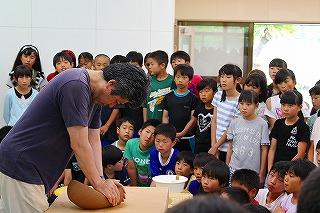 二日目の陶芸の様子です。