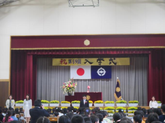 1年生と青葉学級の担任紹介