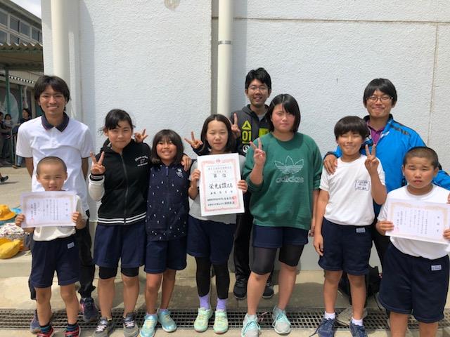 大会後の集合写真
