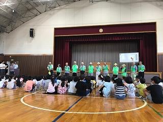 三山小学校のボランティアさん