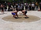迫力満点の試合の様子