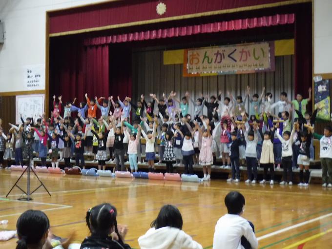 1年生 はじめての校内音楽会