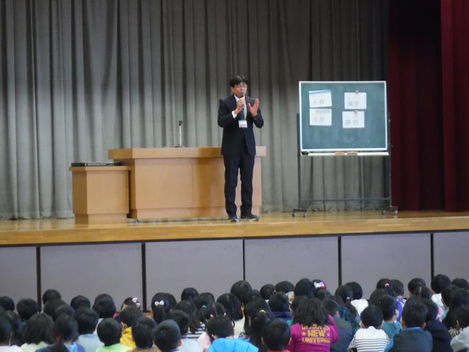 校長先生のお話