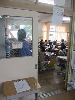 参観の様子(2年生)