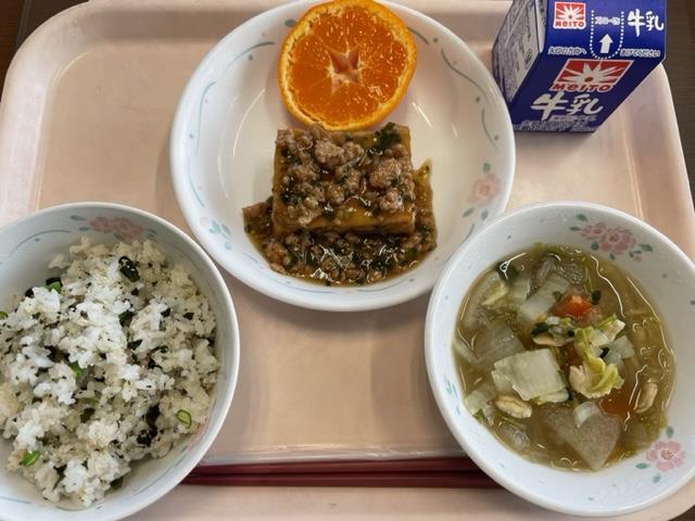 31日の給食