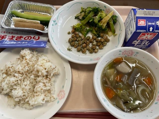 2月2日の給食