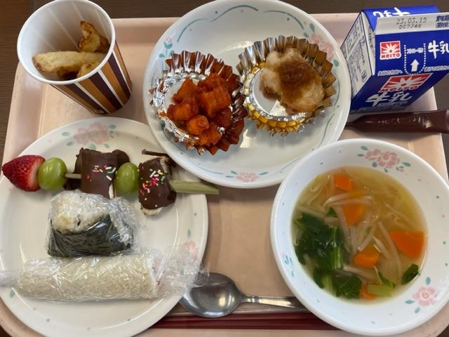 卒業お別れ給食