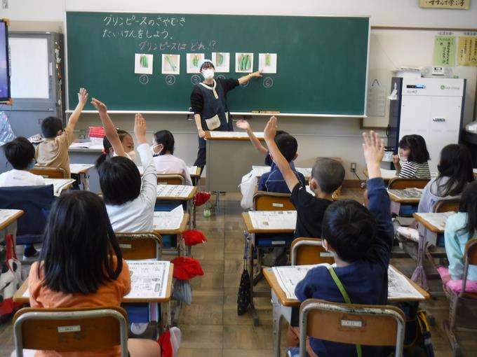 グリンピースはどれ?クイズ