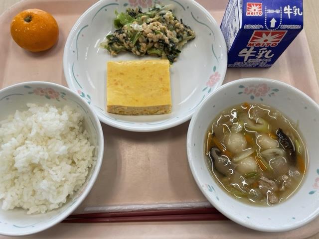 6日の給食