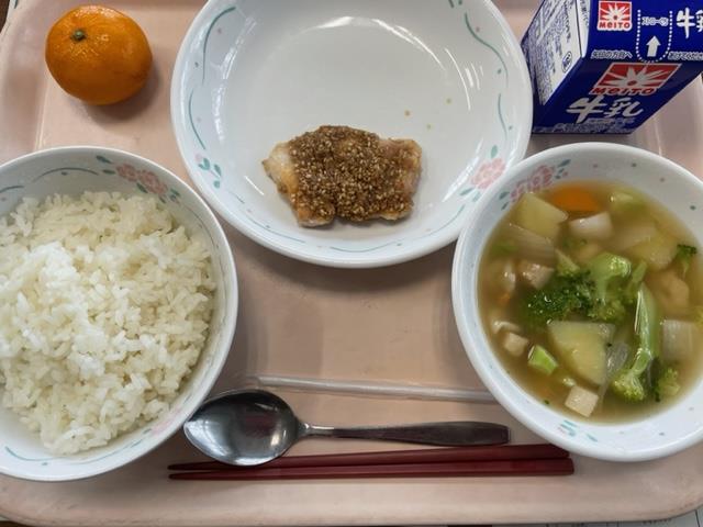 13日の給食