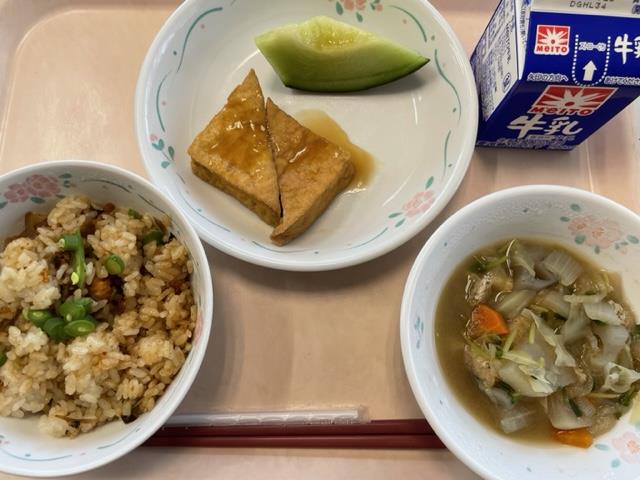 18日の給食