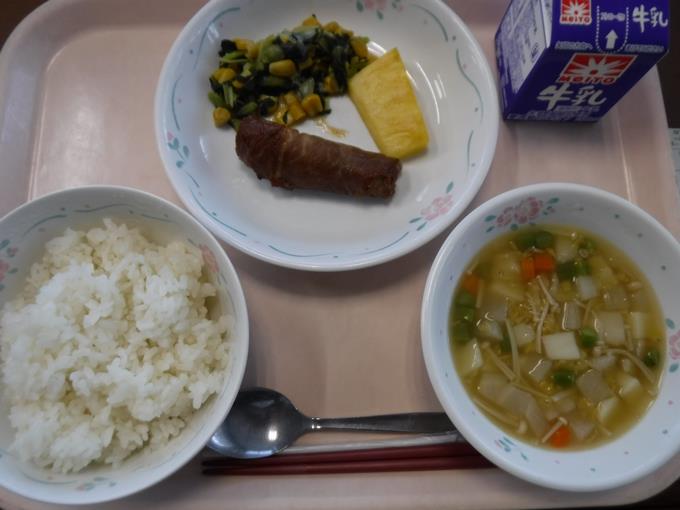 19日の給食