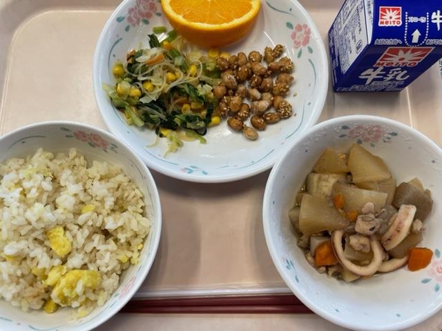 1日の給食