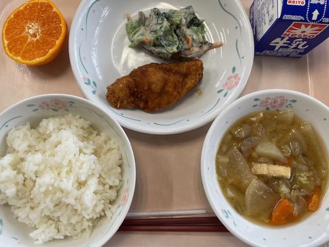 1日の給食