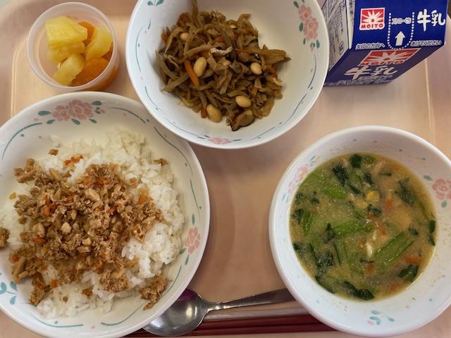 17日の給食