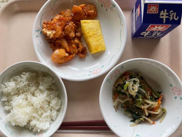 18日の給食