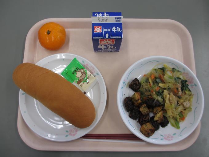 25日の給食