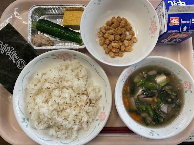 1日の給食