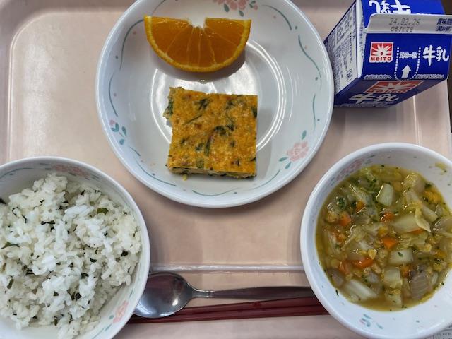 19日の給食