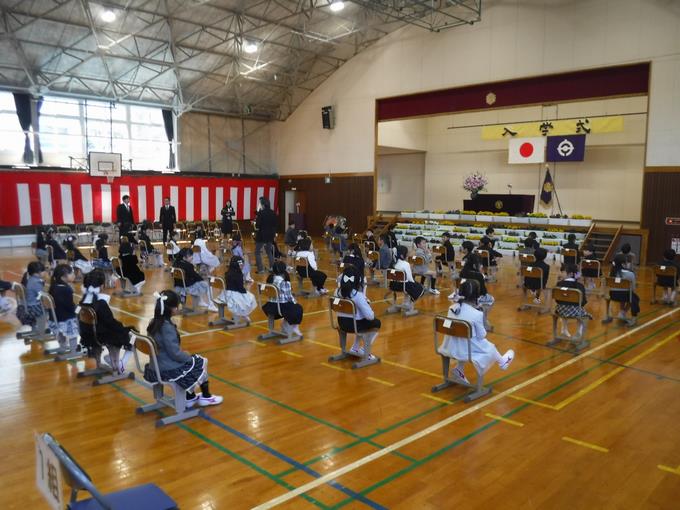 立派な態度の1年生