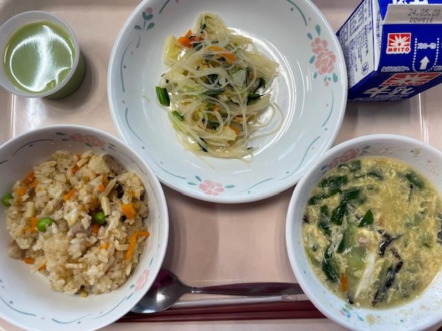 1日の給食