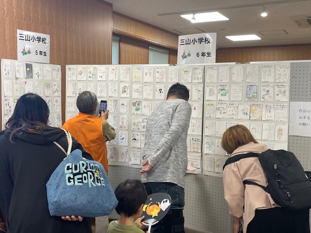 たくさんの方が見ていらしていました
