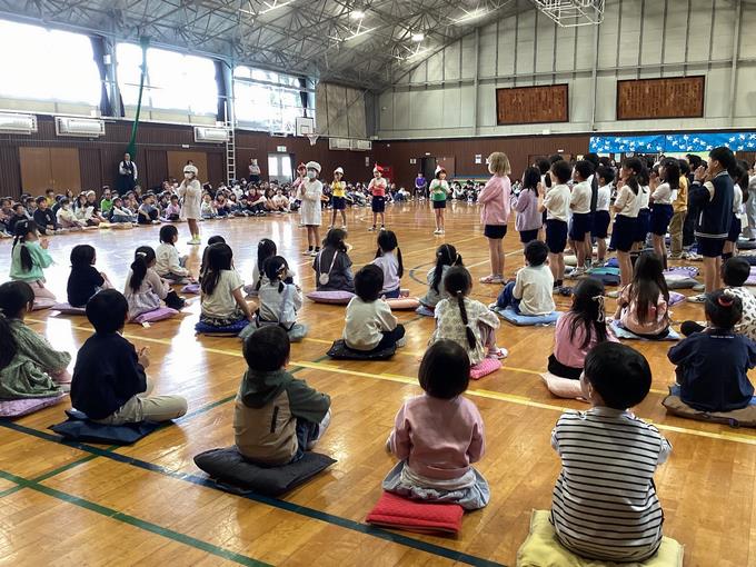 1年生を迎える会①