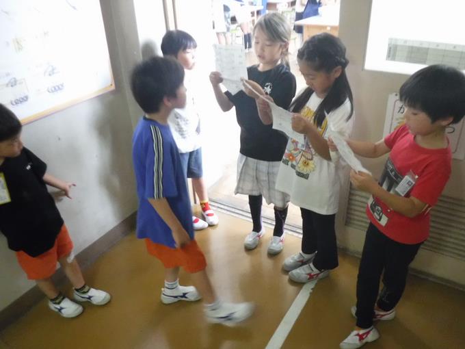 学校探検①