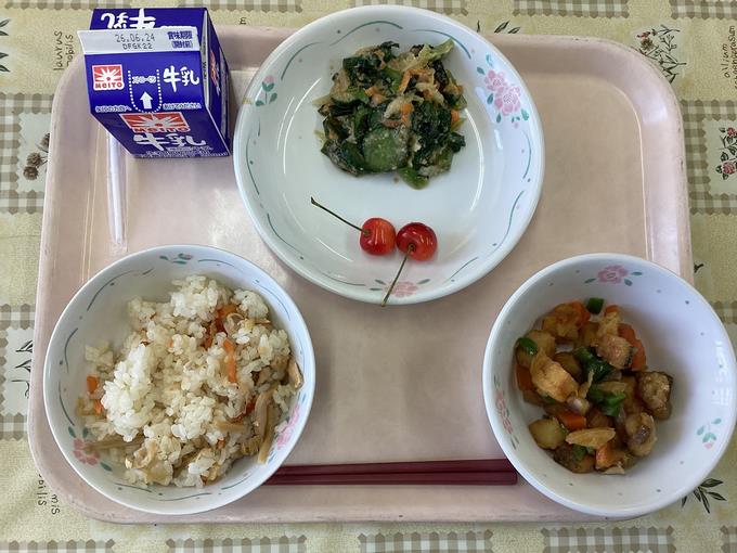 ６月１７日の給食