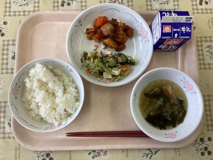7月9日の給食