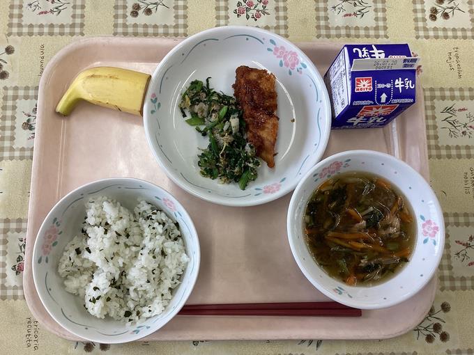 7月13日の給食