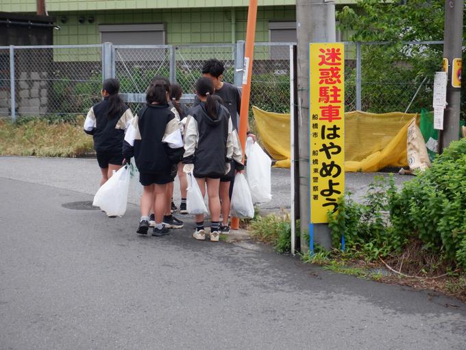 たくさんごみを集めました