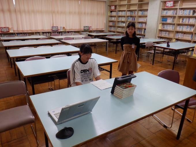 児童会児童の進行