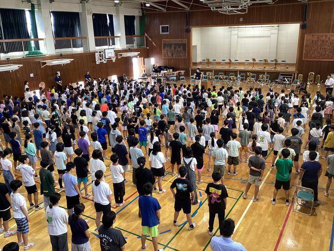 全校合唱「ウンパッパ」