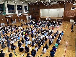 夏休みまでの表彰も行われました。