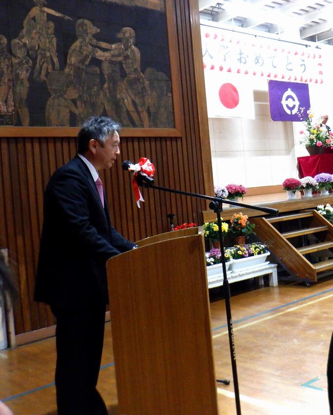 担任による呼名