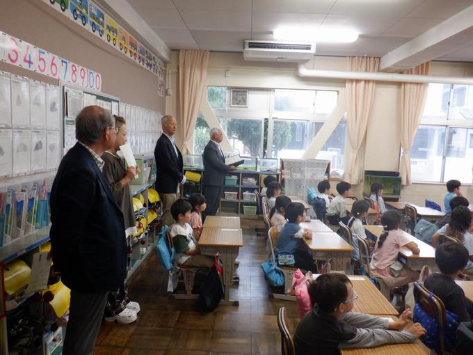 授業参観の様子