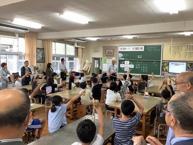 意欲的に参加していました