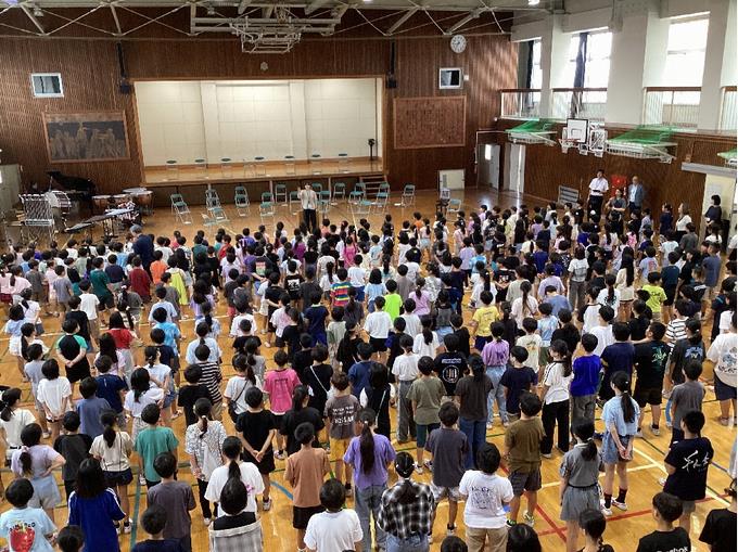 全校合唱「いつだって！」