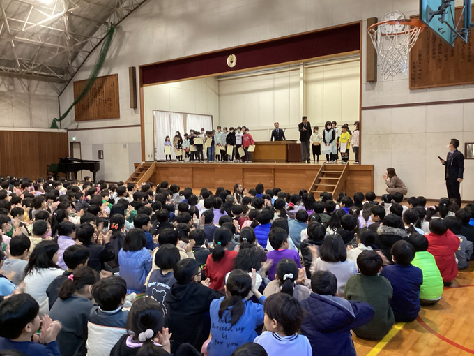 がんばった宮小っ子（表彰）