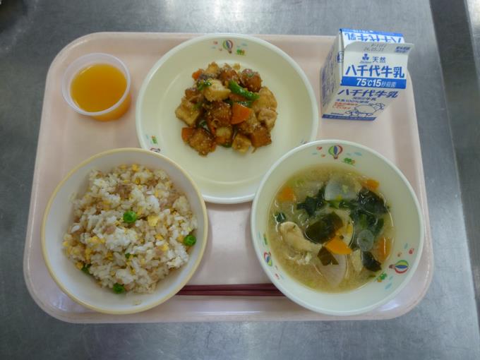 今日の給食